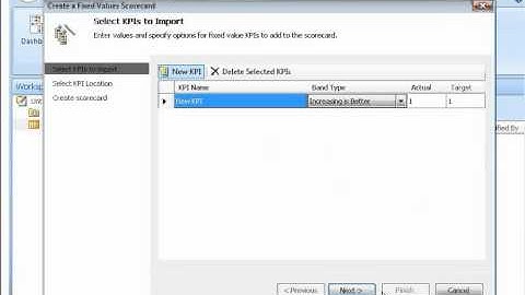 SharePoint 2010 for End Users - Creating a PerformancePoint Services Dashboard