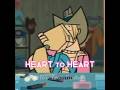 | heart to heart | gidgette edit 🩵🩷 #edits #totaldrama #shorts #fypage