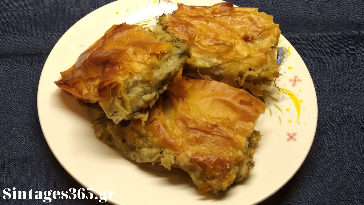 Πατατόπιτα νηστίσιμη παραδοσιακή (ότι πρέπει για νηστεία)