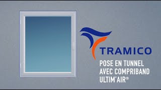 Compriband Ultimair - Pose En Tunnel Dune Fenêtre