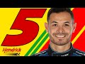 HENDRICK SIGNS KYLE LARSON - OFFICIAL