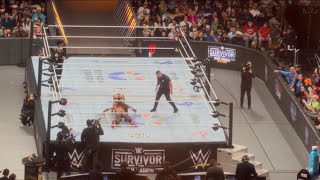 Stephanie Vaquer With Devils Kiss & Svb To Retain Over Nikki Bella Live Wwe Survivor Series 2025