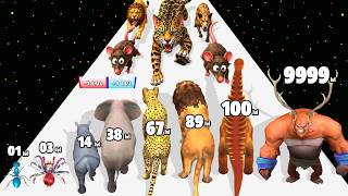 Animal Evolution 3D - Level Up Animal Max Level Gameplay (Animal Runner Evolution) screenshot 1