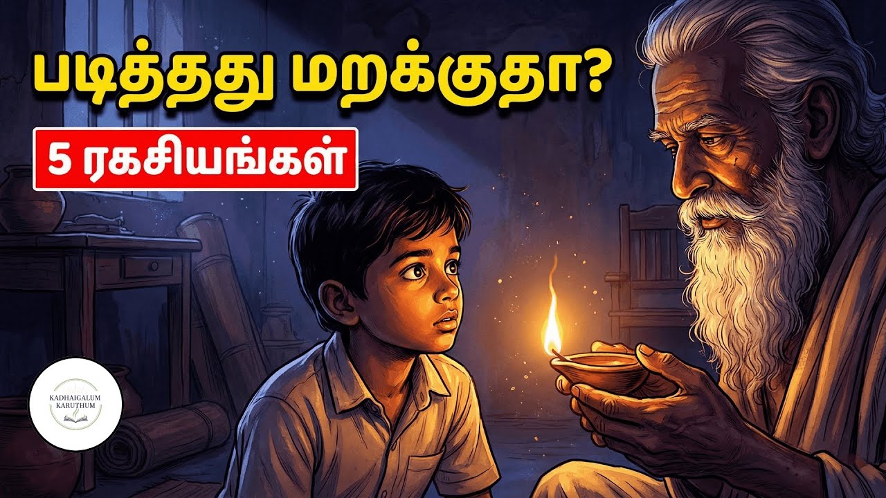 படித்தது மறக்குதா? - 5 Secret Study Tips for Students | Tamil Motivational Story