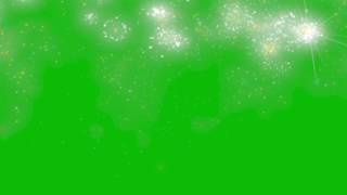 Fireworks green screen sound effect Футаж Салют & Фейерверк  Блеск звук на хромакей #2