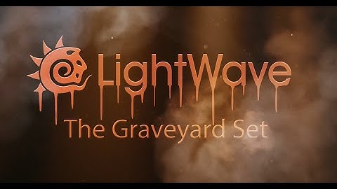 Lightwave 3D The Graveyard set