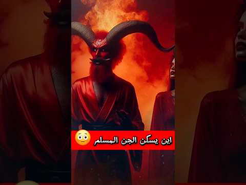اين يسكن الجن المسلم 