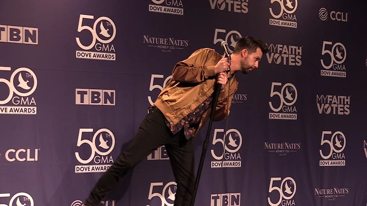 John Crist Talks 'Untag Me' Book & Comedy In CCM | 50th Annual GMA Dove Awards