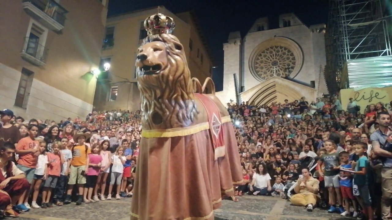 Mostra de Folklore de Santa Tecla de Tarragona 2019 Ball del Lleó de