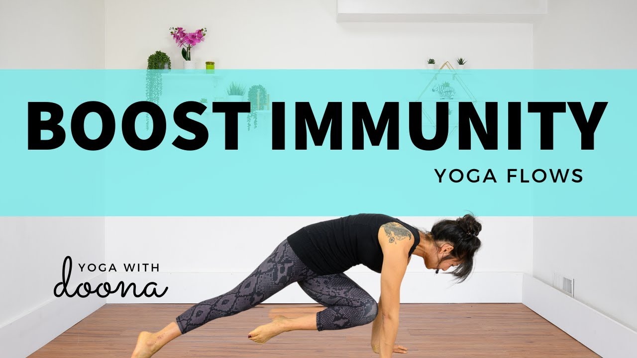 Immunity Boosting Yoga Flow Yoga to Stay Healthy Yoga with Doona 4K UHD YouTube