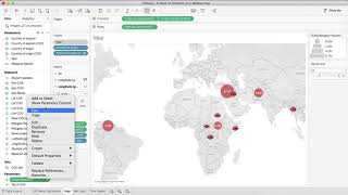 How to add multiple measures onto your map in Tableau
