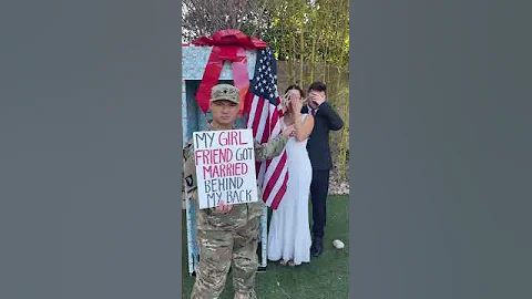 Girlfriend got married while her military boyfriend was away!😳 #Shorts - DayDayNews