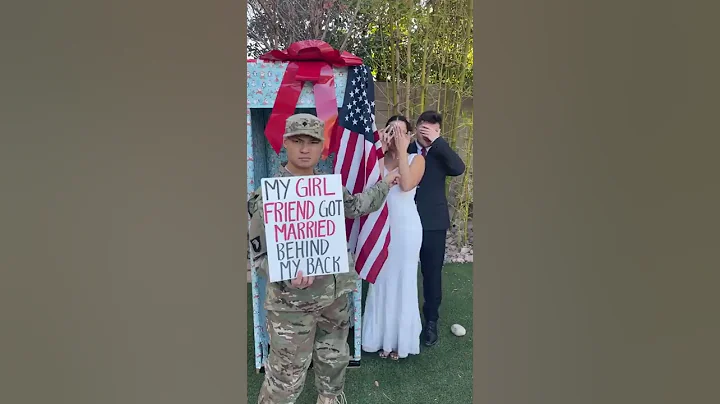 Girlfriend got married while her military boyfriend was away!😳 #Shorts