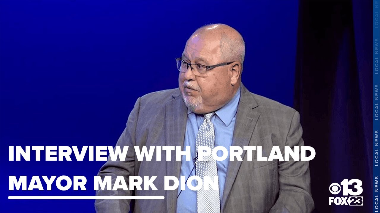 Portland Mayor Mark Dion discusses city's hazard pay and his tenure so far