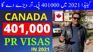 GOOD NEWS:  CANADA WILL GIVE 401,000 PR VISAS IN 2021