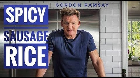 Spicy Sausage Rice Recipe | Gordon Ramsay | Cooking On Budget | Almost Anything