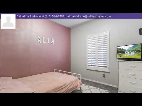 2133 James White Drive, El Paso, TX home video tour