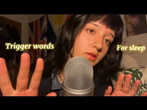 ASMR | Super Tingly TRIGGER WORDS (whispering only) 🤫