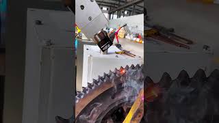 Laser hardening process for sprocket tooth groove- Good tools and machinery make work easy