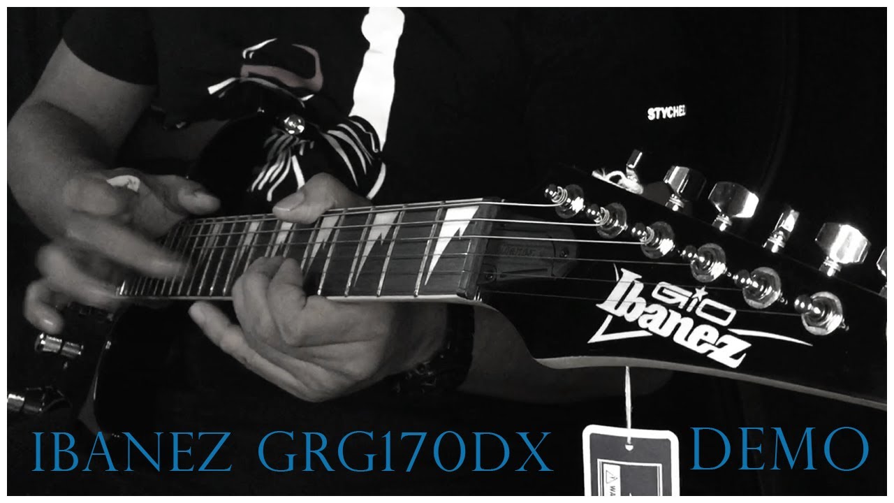 Ibanez GRG170DX Guitar Demo