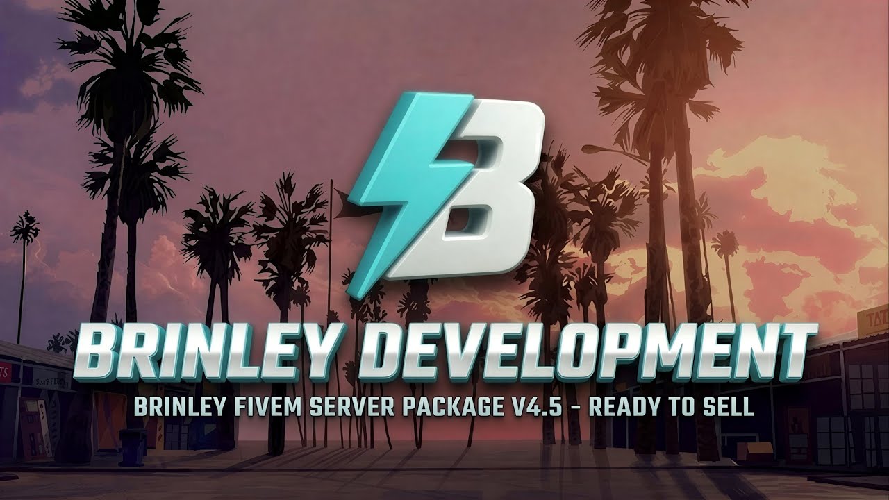 [QBCORE] BRINLEY SERVER V5 | OPTIMIZED FIVEM PACKAGE (READY TO USE)