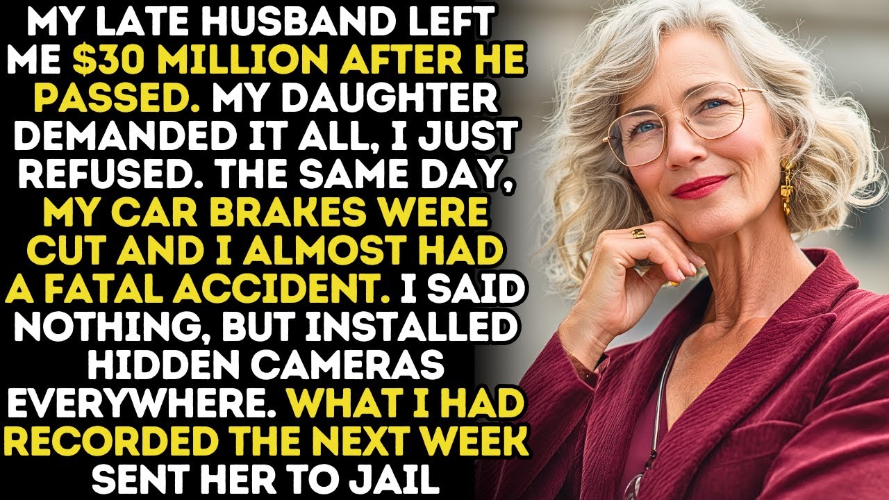 After My Husband Passed, I Inherited $30M, My Daughter Demanded It — When I Refused…