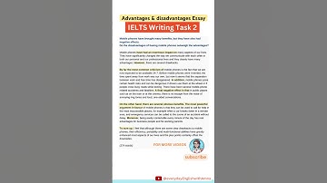 Latest IELTS Essay Writing Task 2 Ideas | IELTS General & Academic | #english #ielts #writing