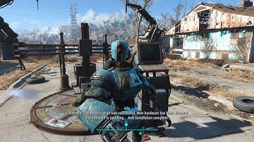 Fallout 4 Automatron Build The Robot Workbench, Install Radar Beacon On Ada A New Threat Q