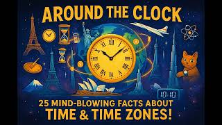 🕰️ Around the Clock: 25 Wild Time & Time Zone Facts You Never Knew!