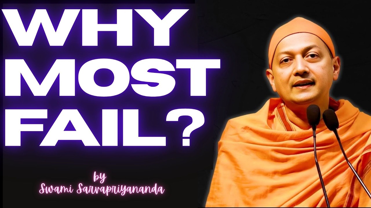 The Real Formula for Spiritual Success | Advaita Vedanta Explained | Swami Sarvapriyananda #vedanta