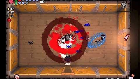 [The Binding of Isaac: Rebirth] The Ludovico Technique + Brimstone + Strange Attractor