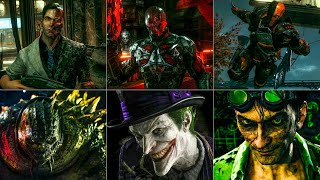 Batman Arkham Knight | Todos los jefes Boss Fights + DLC | Español latino | Ultra HD 4K | 60FPS