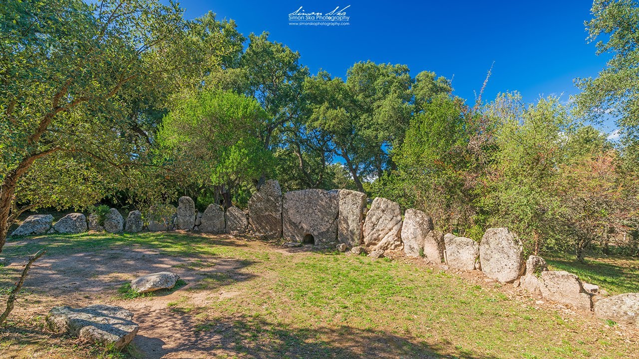 Tomba dei Giganti di Pascaredda (Calangianus) aerial drone