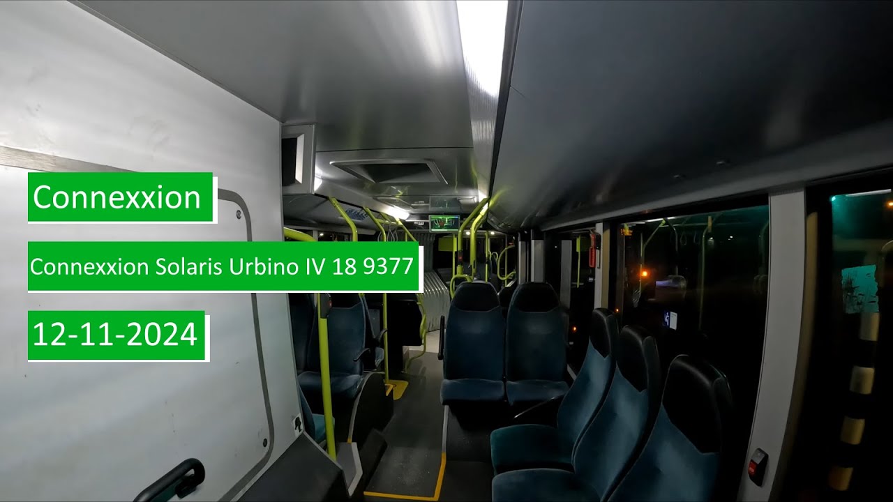 Geluidsopname Connexxion Solaris Urbino IV 18 9377