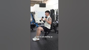 Inverted DB Zottman Curl (Seated)