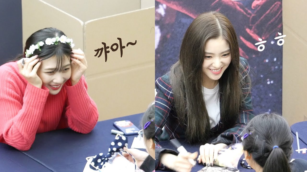 어린 팬과 만난 레드벨벳 Red Velvet meets Kid fan : Edited fancam : RBB 팬사인회 fansign event : 코엑스 181203