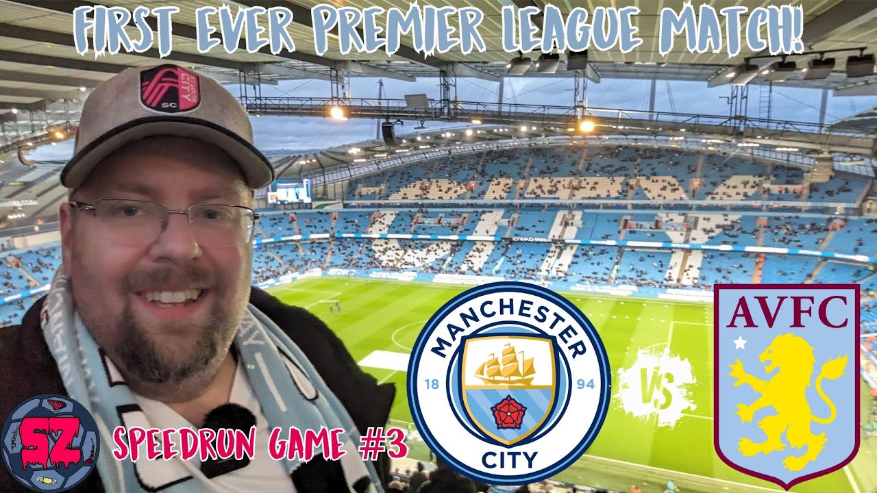 American fan's first Premier League match! (Man City vs Aston Villa, 4/3/24)