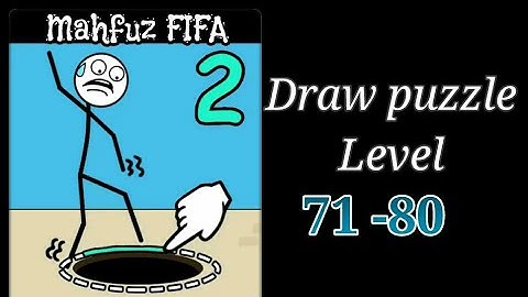 Draw Puzzle 2 Level 71,72,73,74,75,76,77,78,79,80 walkthrough