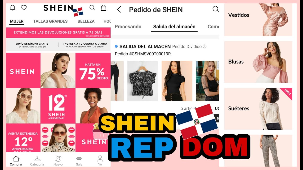 Cómo comprar en SHEIN desde la REPÚBLICA DOMINICANA | PASO A PASO - YouTube