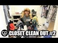 EXTREME CLOSET CLEAN OUT | Decluttering and Organizing MY ENTIRE MESSY CLOSET | Closet Declutter