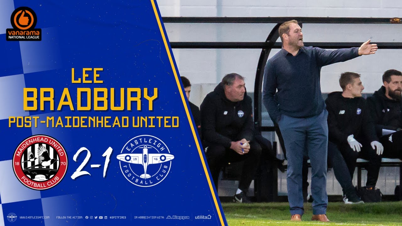 INTERVIEW Lee Bradbury postMaidenhead United defeat YouTube