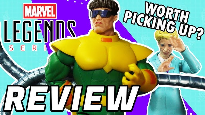 Marvel Legends Series Doctor Octopus & Aunt May Video Review And