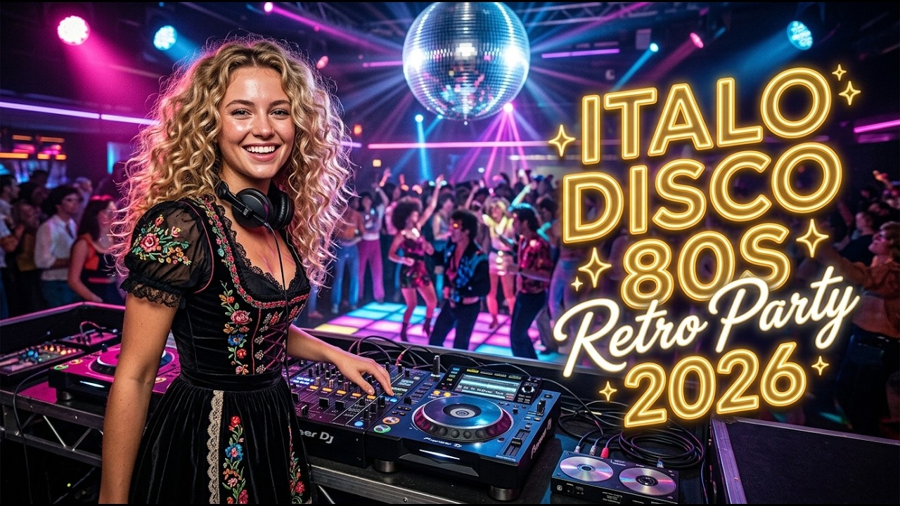Italo Disco 80s Retro Party 2026 💃 Classic Euro Disco Dancefloor Megamix