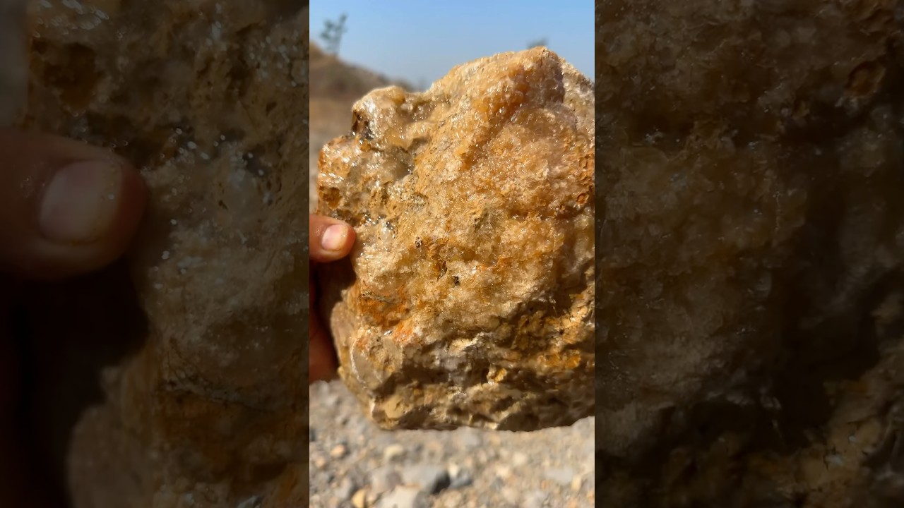 Excited day Found Natural Agate Gemstone it Very Big Treasure 