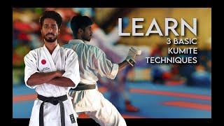Kumite Drills: 3 Basic Hand Techniques (Karate Tutorial) screenshot 5