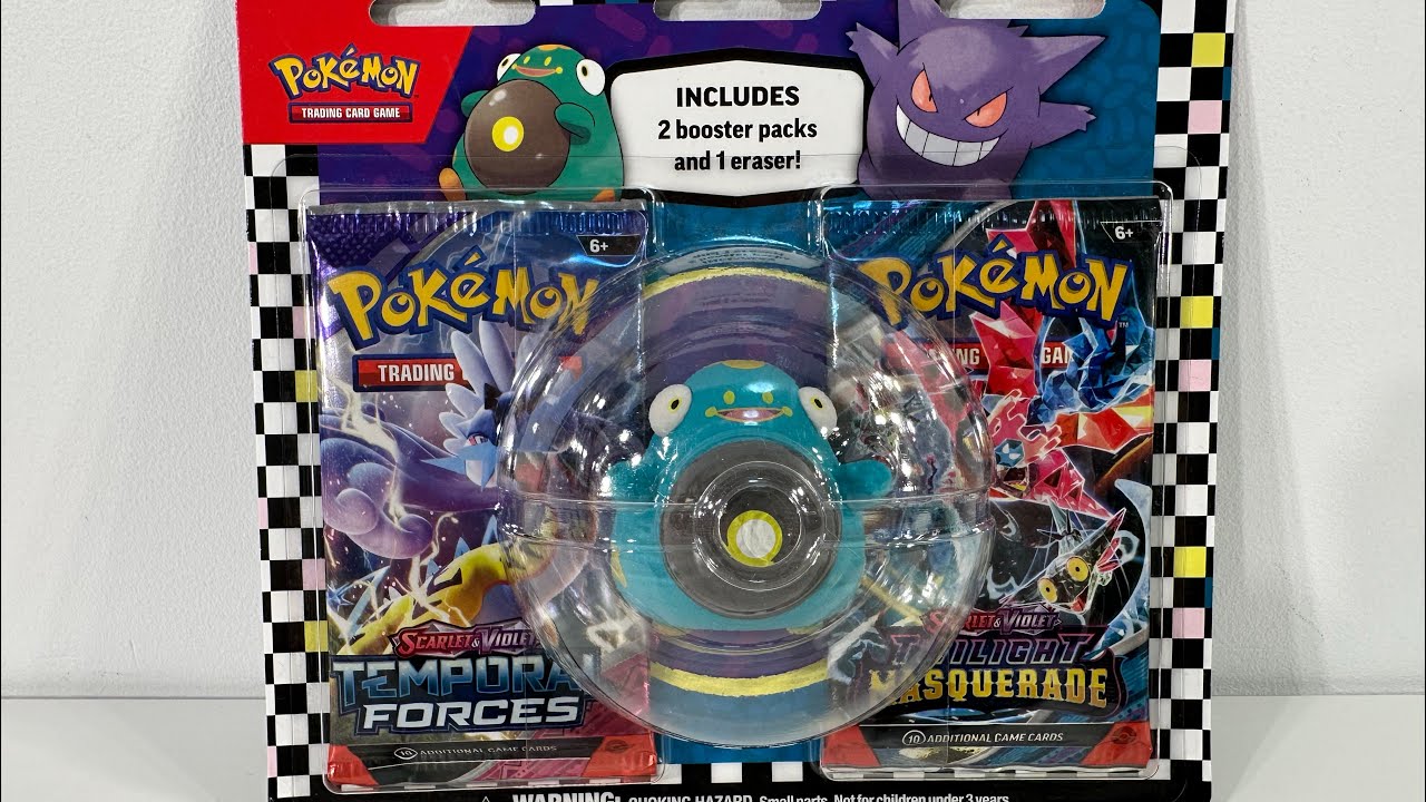 pokemon 2 booster packs and 1 eraser Pokmon 2023 2-Pack Blister Ferkuli EN PokeSingles This blister pack includes one of two favorite Pokmon erasers featuring Smoliv or Lechonk Pokemon 2022 Back to School