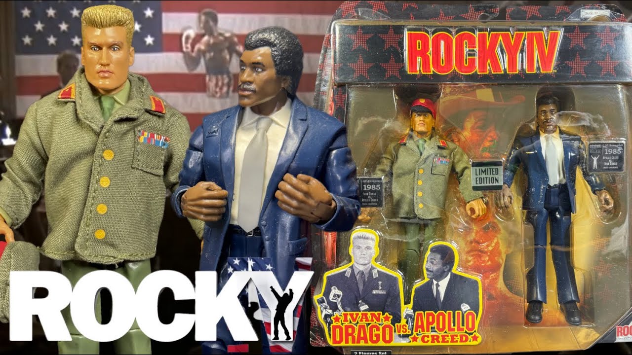 2006 Rocky IV Drago vs Creed (пресс-конференция) Эксклюзивный набор из двух игр от Jakks Pacific ...