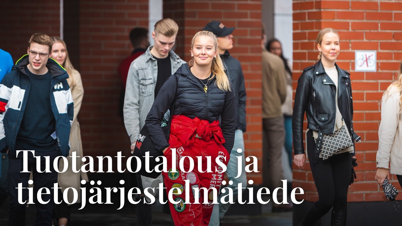 Vaasan yliopisto Hakijan päivä 2021: tuotantotalous ja tietojärjestelmätiede