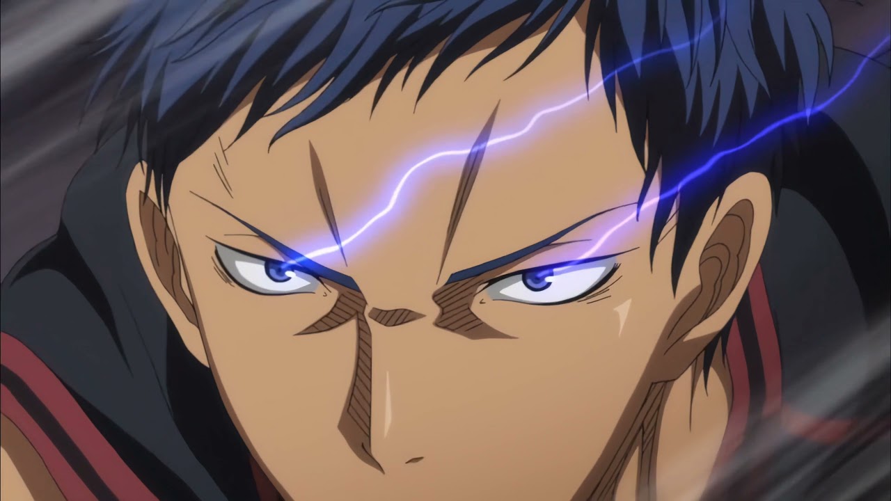 4K 50FPS Aomine Daiki vs Kagami Taiga Zone Battle