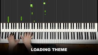 Fall Guys Loading Theme on Piano